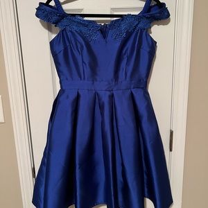 Royal Blue Cocktail Dress